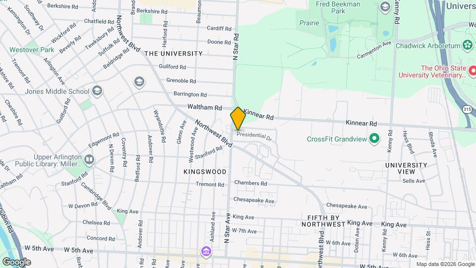 1973 N Star Rd Map and Location Details