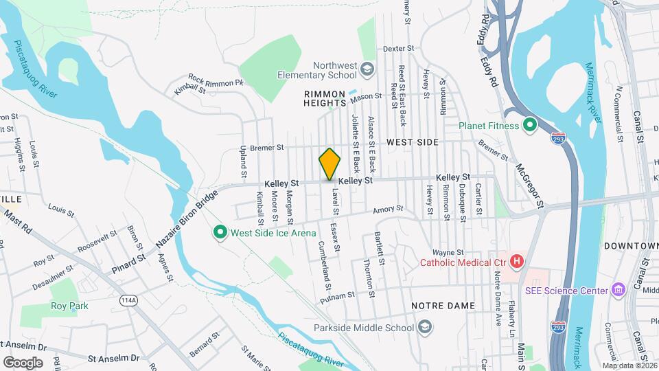 384 Kelley St Map and Location Details