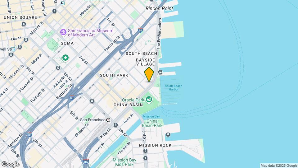 One Embarcadero Sth Concierge Map and Location Details