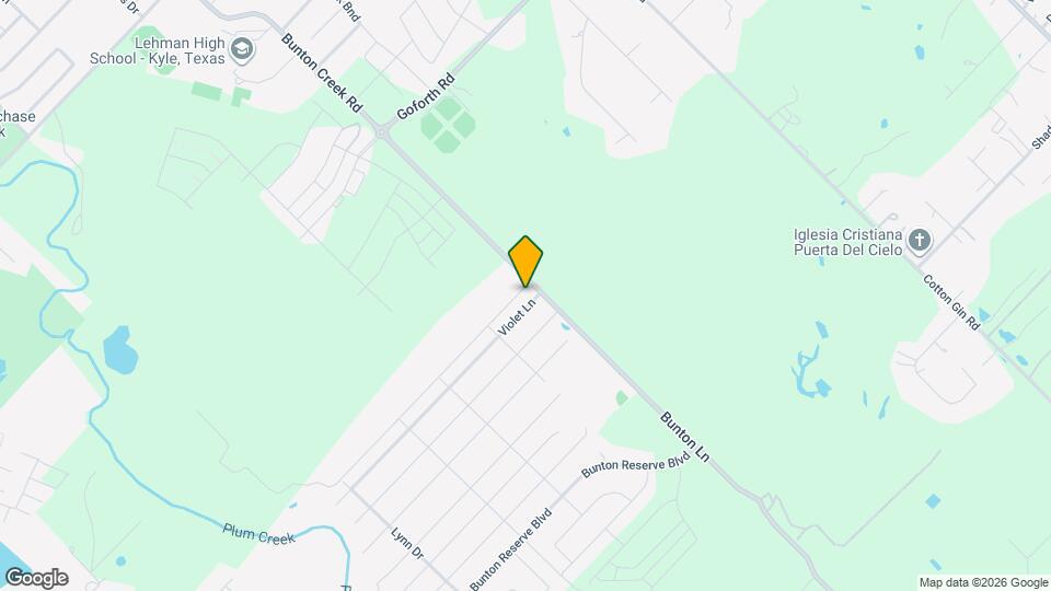 1036 Violet Ln Mapa y Detalles de la Ubicación