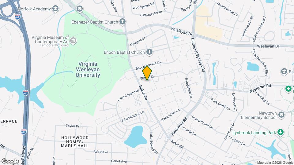 809 Hampstead Ct Map and Location Details