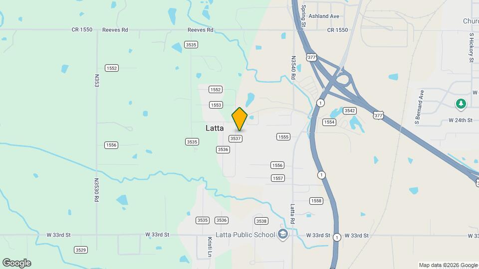 15400 County Rd 3537 Map and Location Details