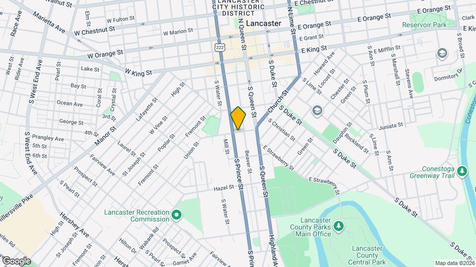 38 Conestoga St Map and Location Details