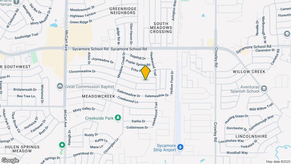 2528 Clovermeadow Dr Map and Location Details
