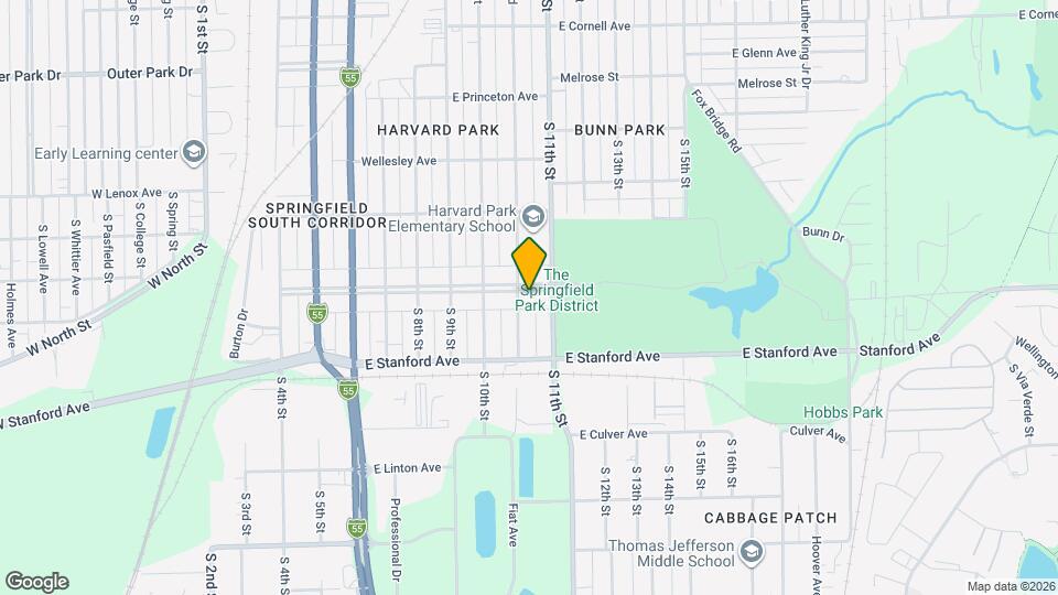 1040 Bryn Mawr Blvd Map and Location Details