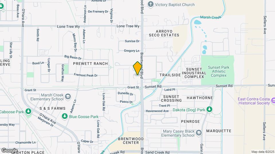 6903-6917 Brentwood Blvd Mapa y Detalles de la Ubicación