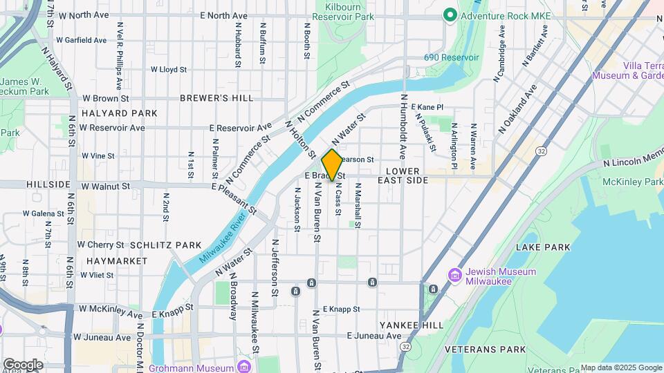 1679 N Cass St Map and Location Details