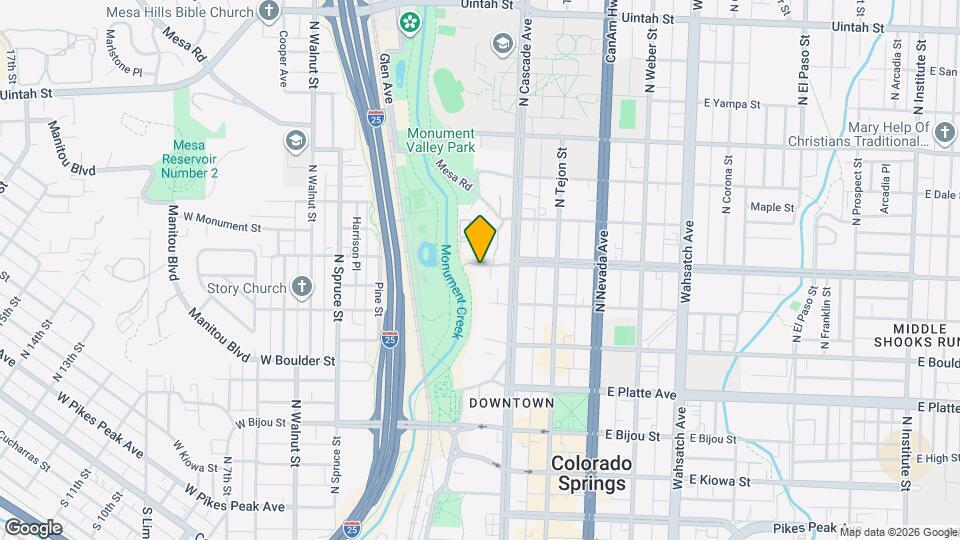 33 W Willamette Ave Mapa y Detalles de la Ubicación