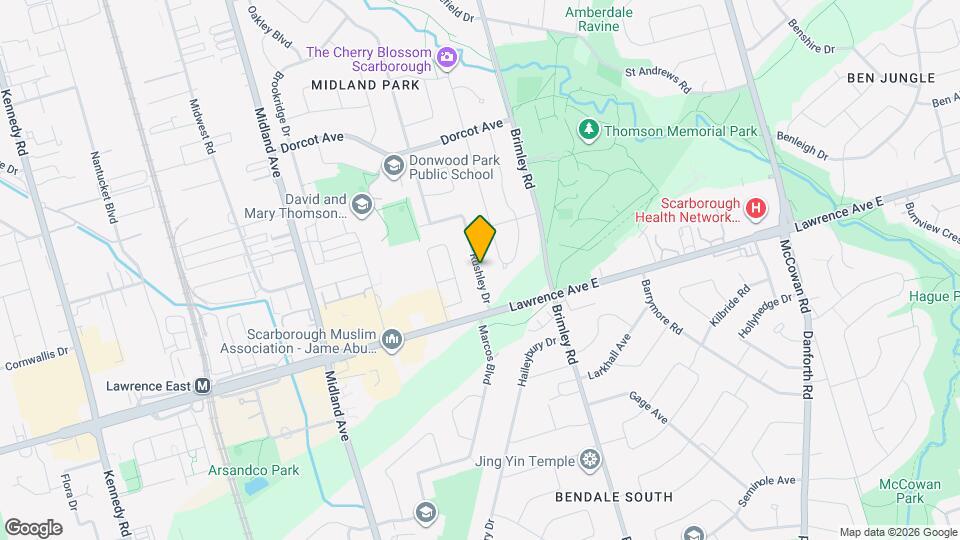 25 Rushley Dr Map and Location Details