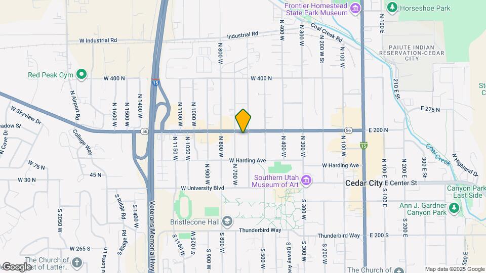 655 W 200 N Map and Location Details