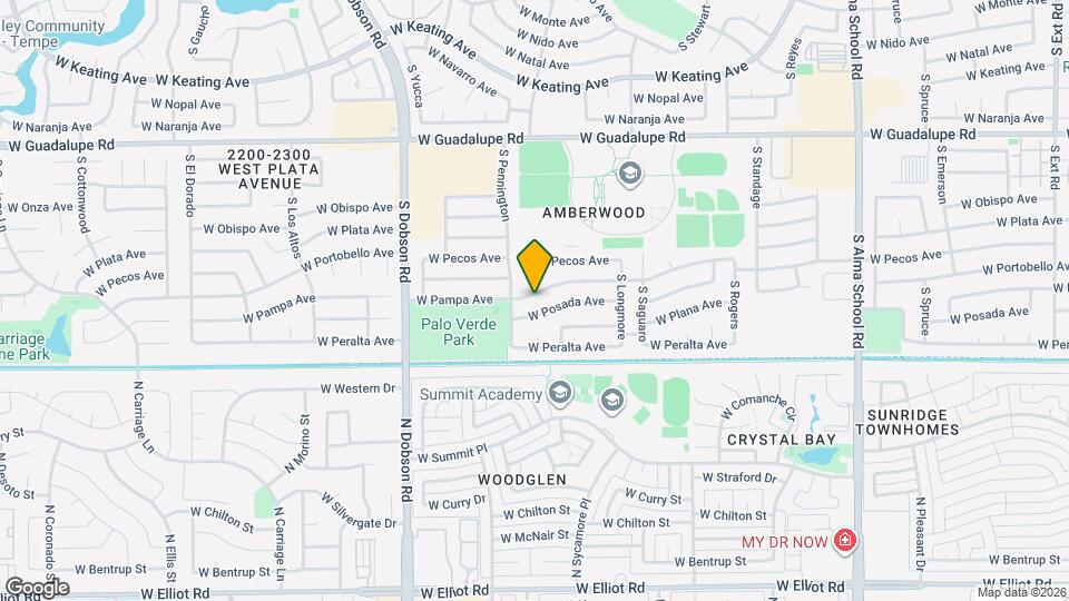 1735 W Pampa Ave Map and Location Details