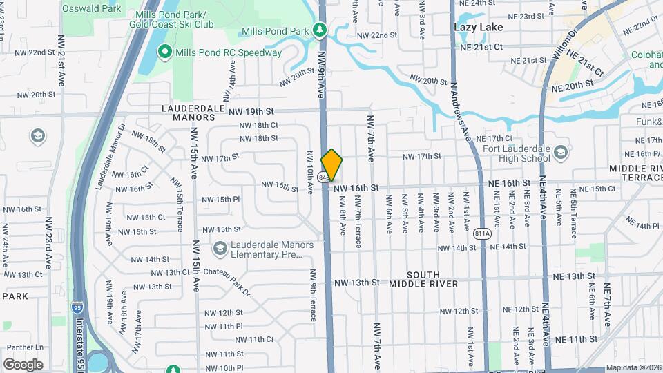 815 NW 16th St Map and Location Details