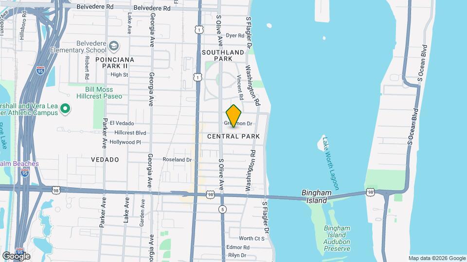 215 Edgewood Dr Mapa y Detalles de la Ubicación