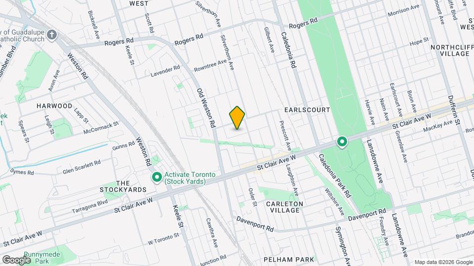 82 Howick Ave Map and Location Details