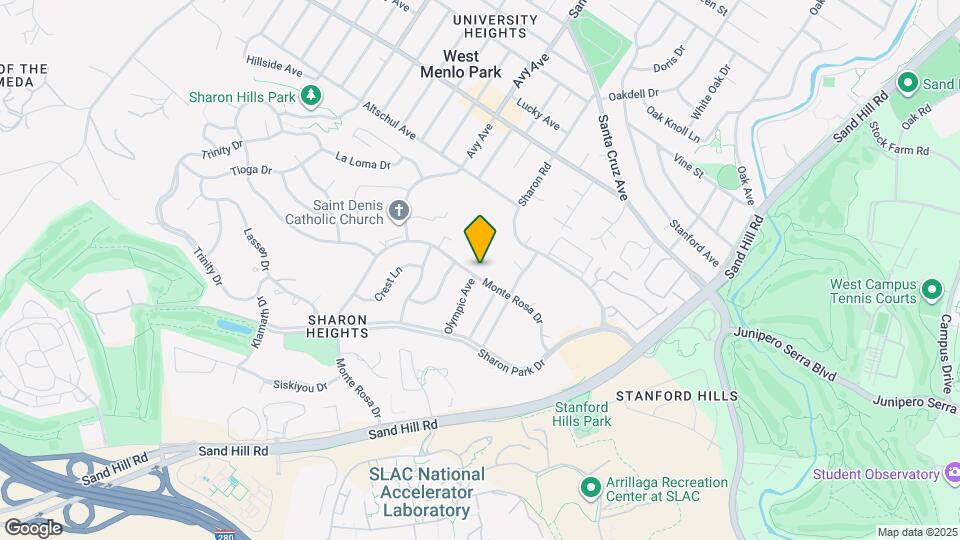 730 Monte Rosa Dr Map and Location Details