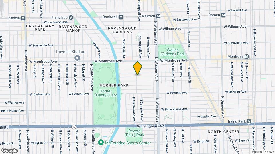 2474 W Cullom Ave Map and Location Details