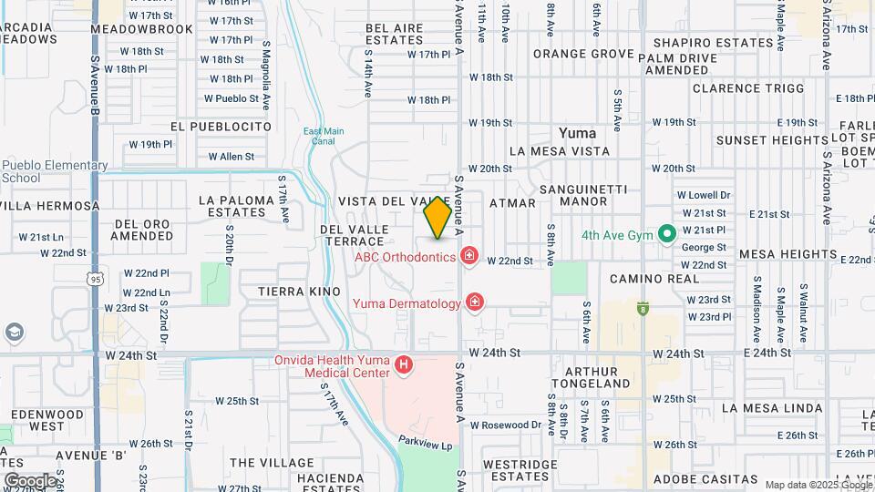 2150 S Avenue A Map and Location Details