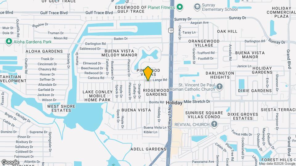 2133 Melody Dr Map and Location Details