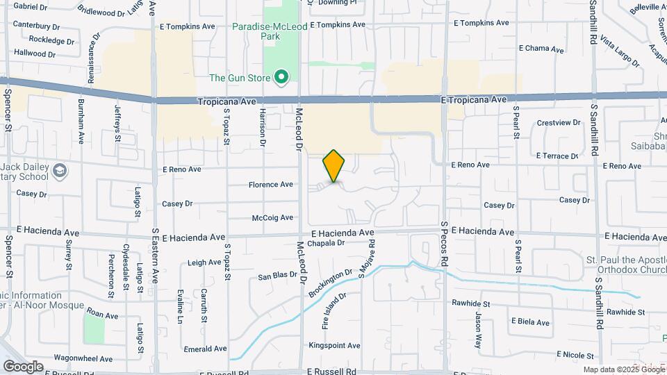 3055 Casey Dr Map and Location Details