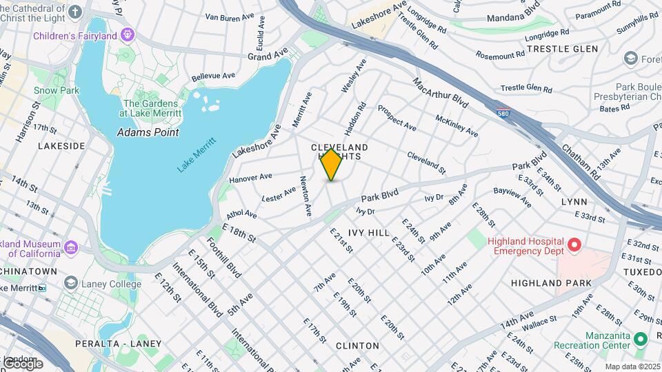 406 Athol Ave Map and Location Details