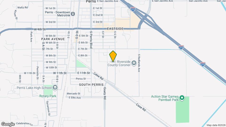 900 S G, Unit WAITWTOK Map and Location Details