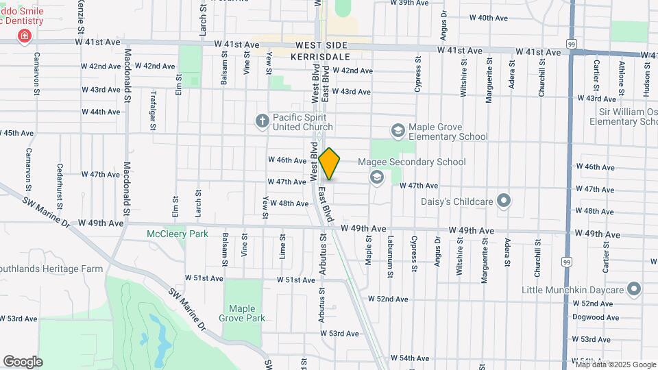 2096-2096 W 47th Ave Map and Location Details