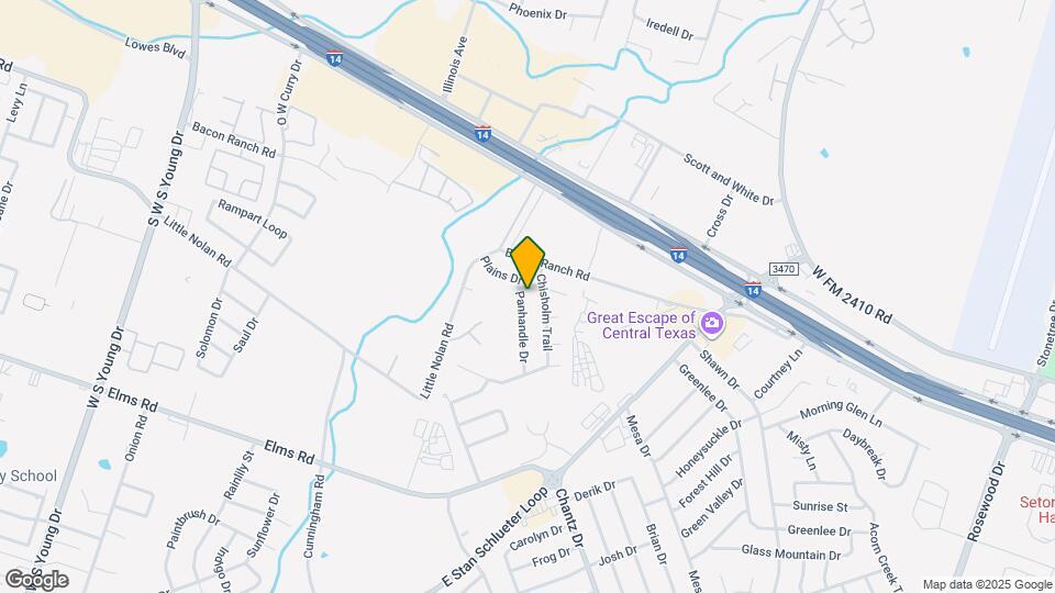 3004 Panhandle Dr Map and Location Details