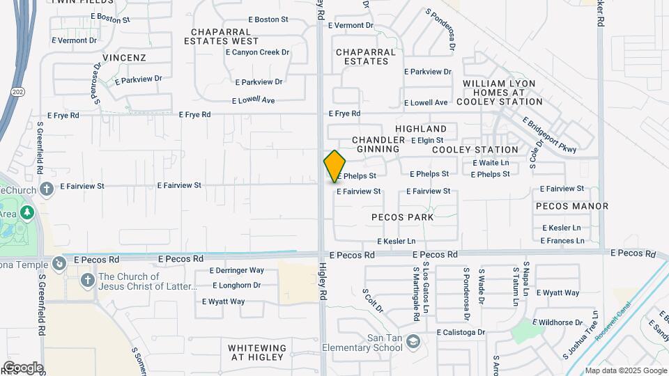 3238 E Fairview St Mapa y Detalles de la Ubicación