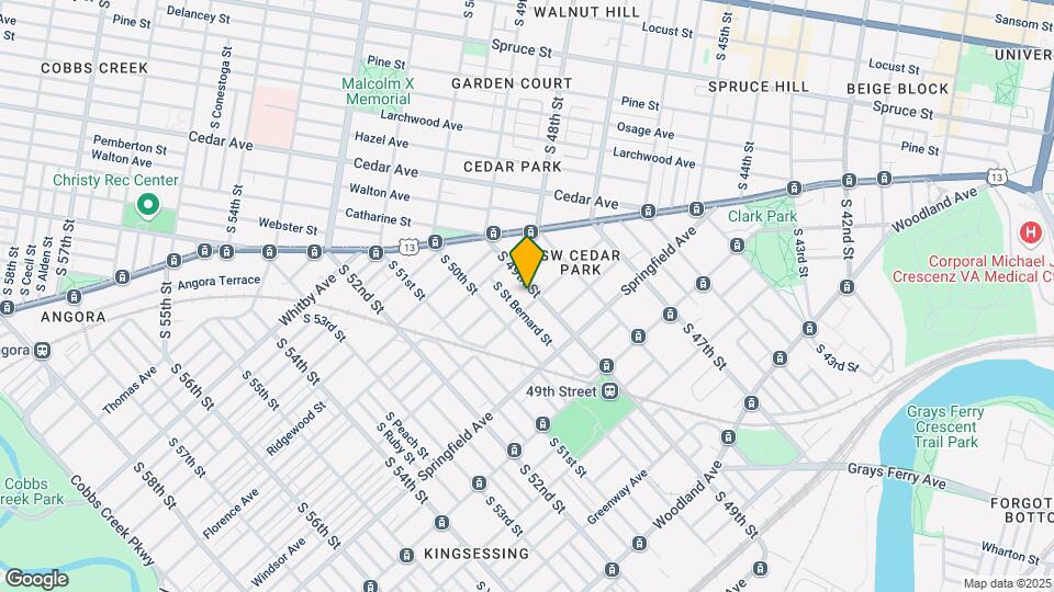 830 S 49th St, Unit 3F Map and Location Details
