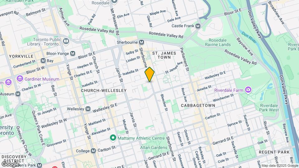 500-2500 Sherbourne St Map and Location Details