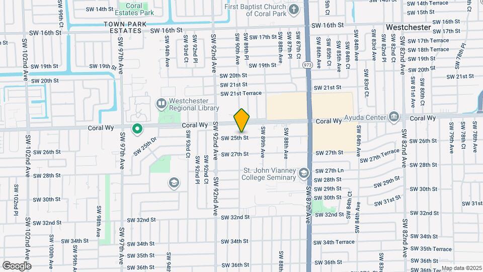 2445 SW 90th Ave Map and Location Details