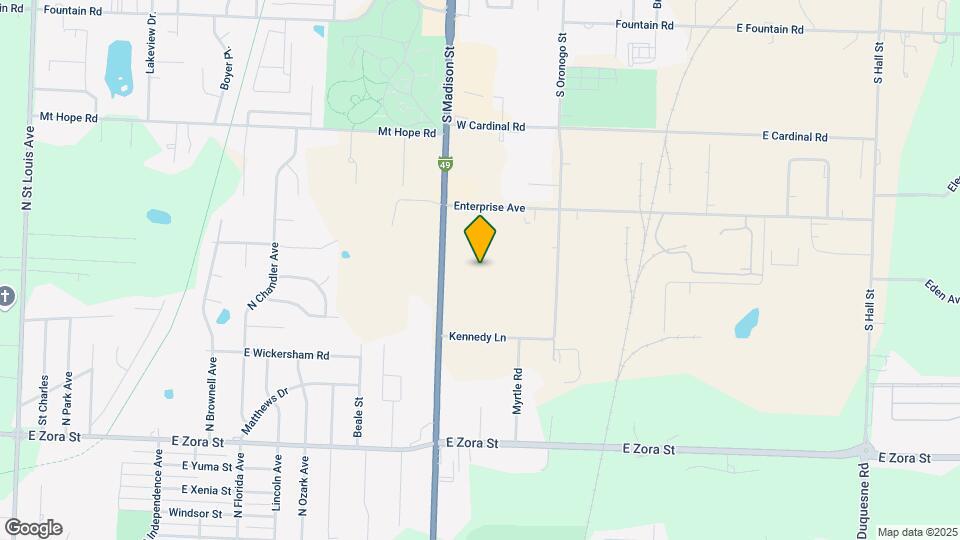 3217 N Range Line Rd Map and Location Details