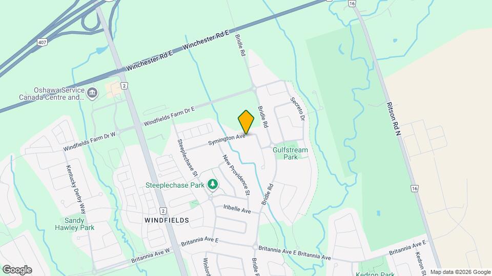 215 Symington Ave Map and Location Details