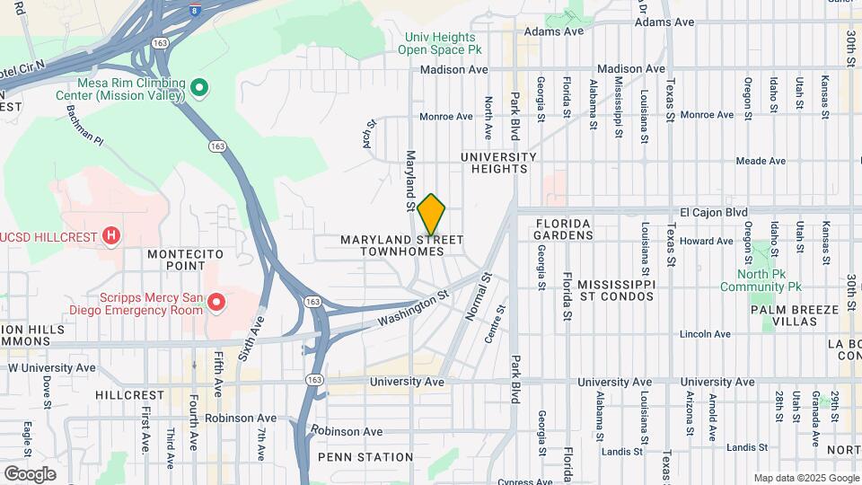 4226 Cleveland Ave Mapa y Detalles de la Ubicación