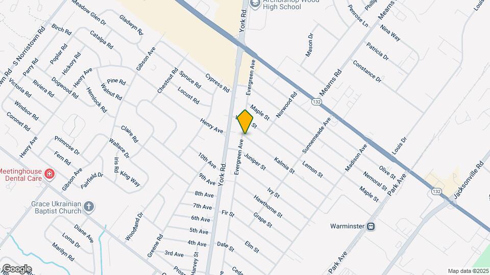 534 Kalmia St, Unit B Map and Location Details