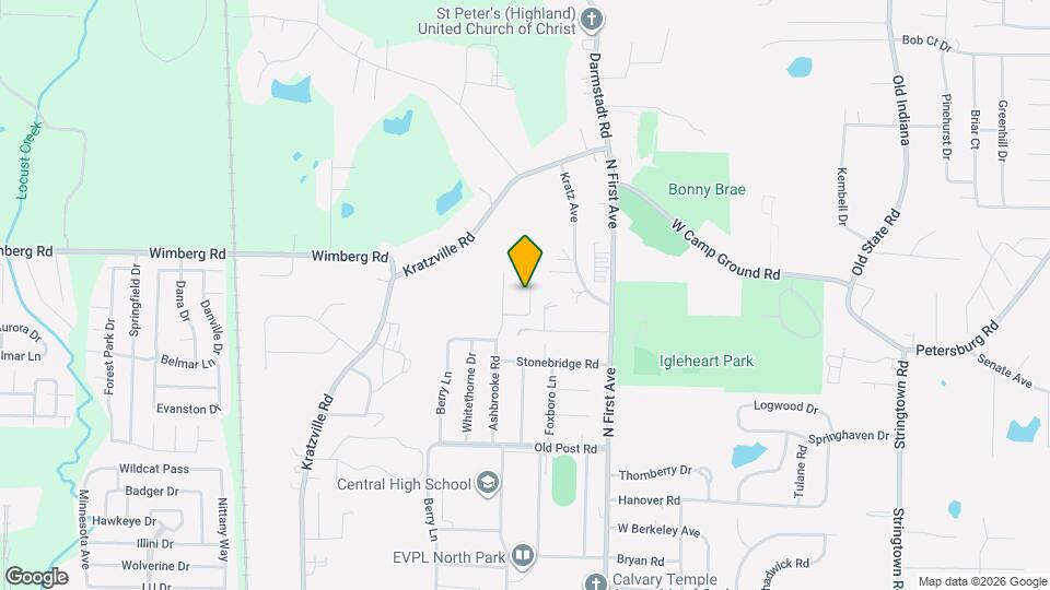 6108 Hickory Hill Ln Map and Location Details