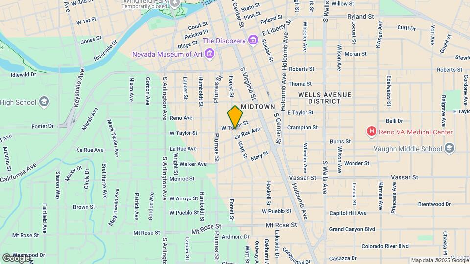 800 Forest St Map and Location Details