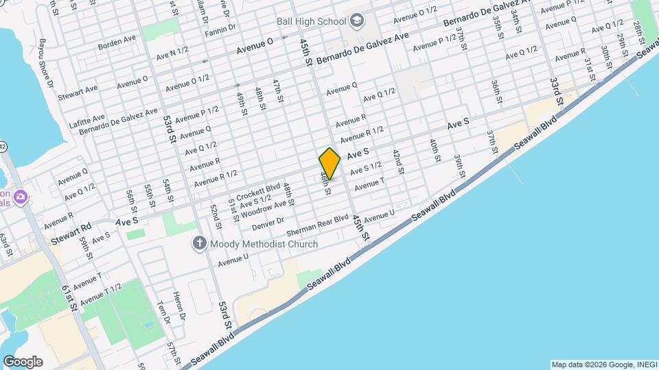 4528 Woodrow Ave Mapa y Detalles de la Ubicación