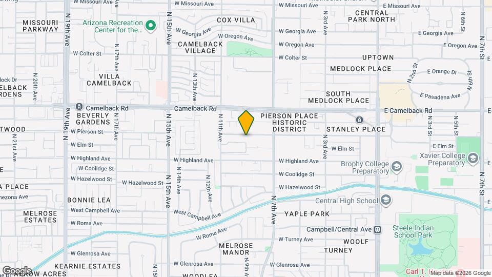 903 W Pierson St Map and Location Details