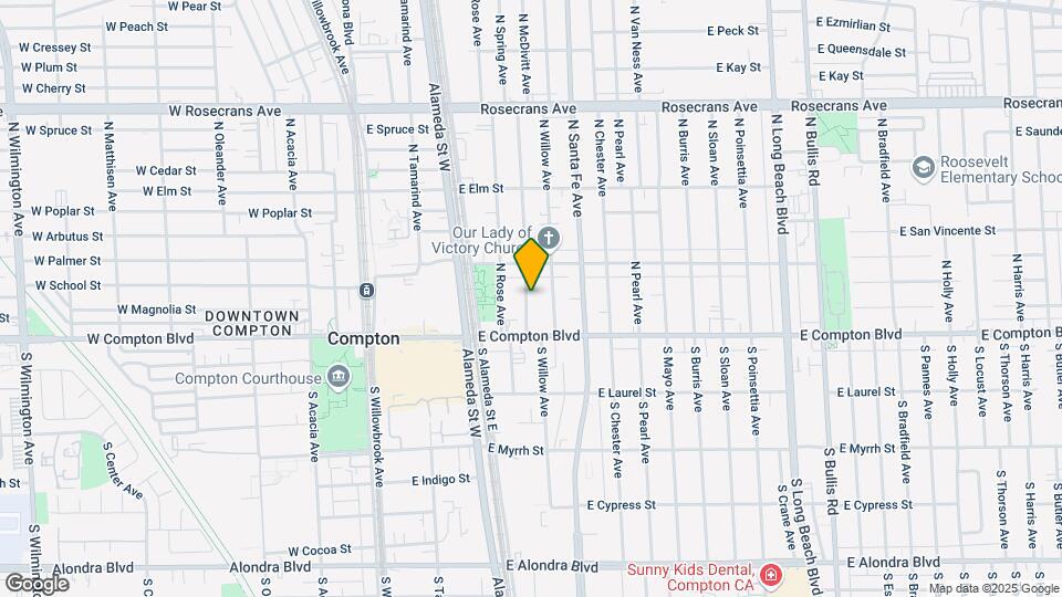 204 N Spring Ave Mapa y Detalles de la Ubicación