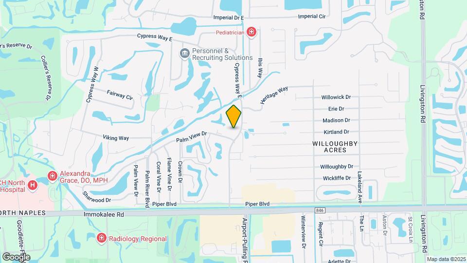 215 Cypress Way E Map and Location Details