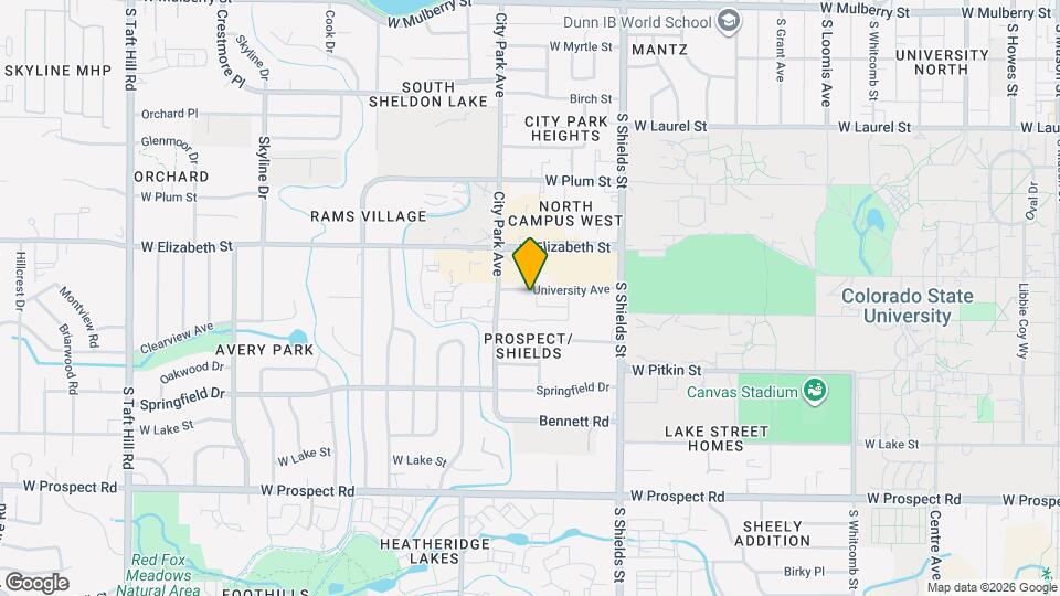 1301 University Ave, Unit 203B Map and Location Details