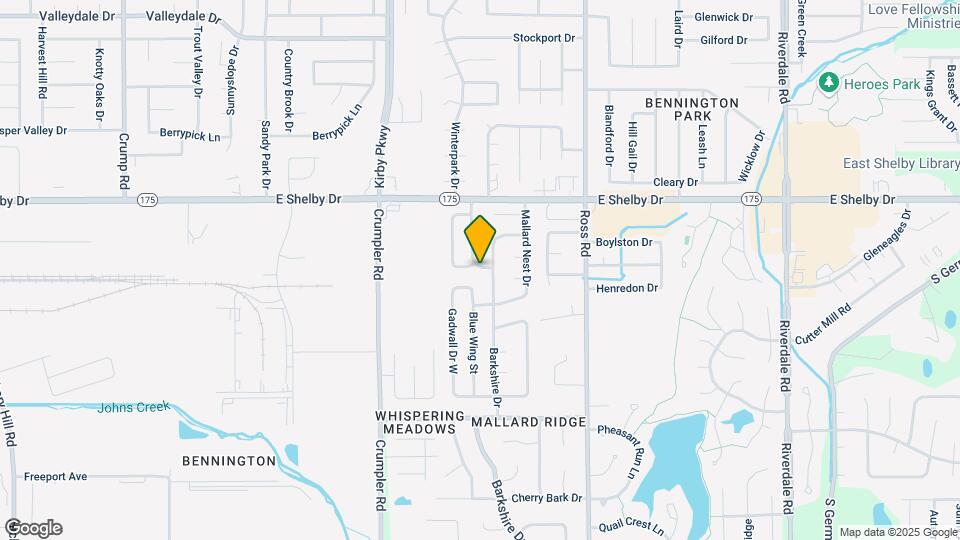 6565 E Mallard Ridge Dr Map and Location Details