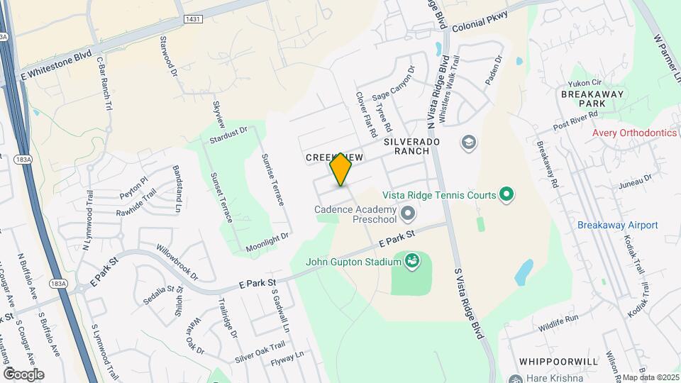 1814 Sand Creek Rd Map and Location Details