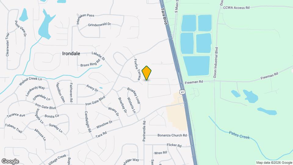 1890 Old Dogwood Map and Location Details