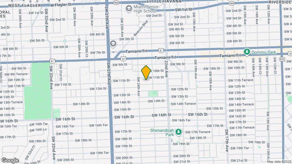 2353 SW 11th Terrace Map and Location Details