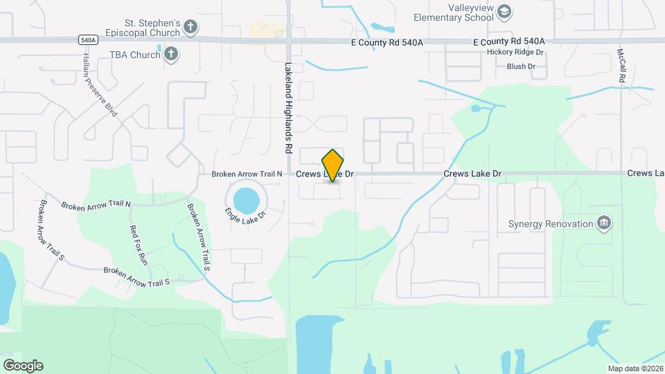 2313 Colony Club Dr Map and Location Details