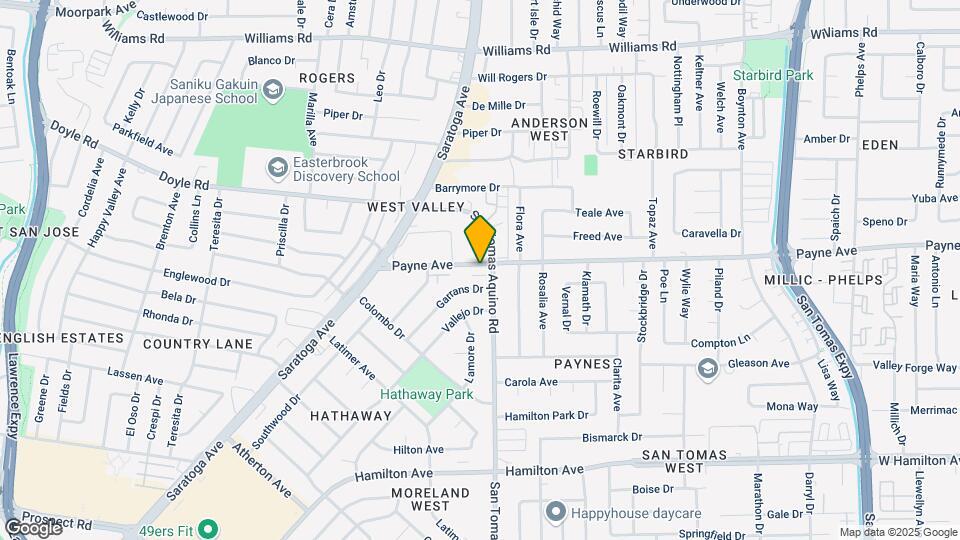 4230 Payne Ave Map and Location Details
