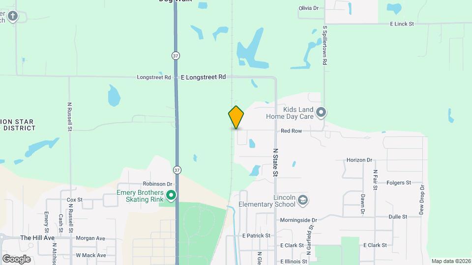 1819 Bridge St Map and Location Details