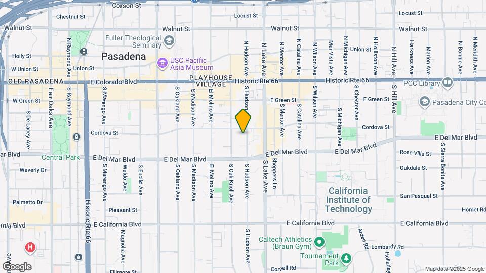 215 S Hudson Ave, Unit 06 Mapa y Detalles de la Ubicación